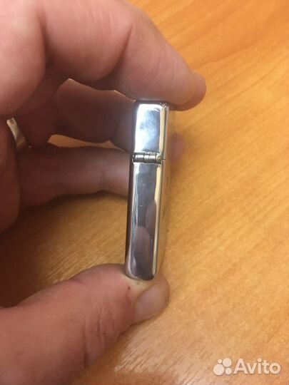 Зажигалка бензиновая zippo slim 1961 года