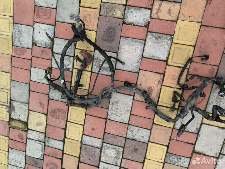 Toyota corolla 130 USA 1.8 AT проводка двигателя