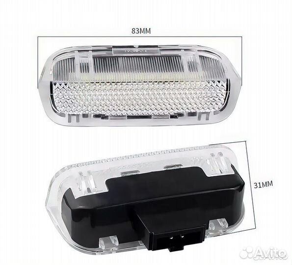 Подсветка в двери на VW Passat Jetta Golf Touareg