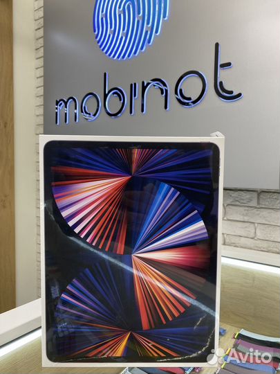 iPad Pro 12.9 2021 128Gb WiFi+Cellular Серебристый