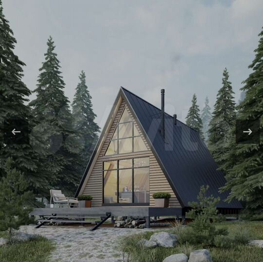 Коттедж 66 м² на участке 3 сот.