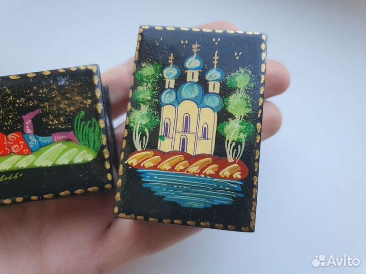Шкатулка палех СССР