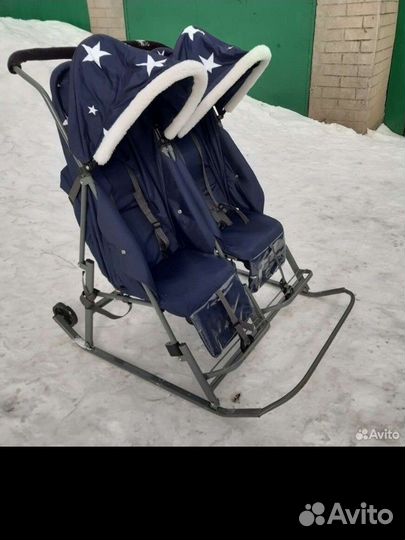 Продам санки для двойне