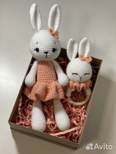 Вязанные мягкие игрушки ручной работы