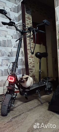 Электросамокат White Siberia nerpa Black edition