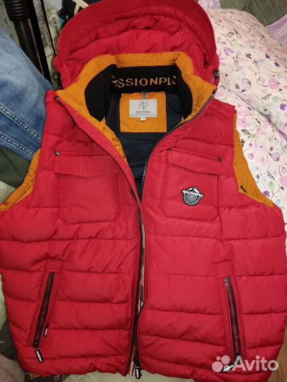 Жилетка мужская утепленная 52