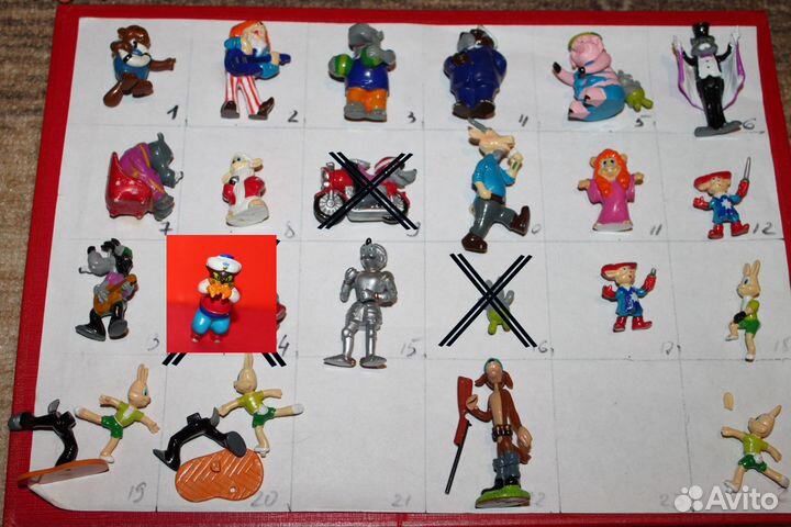 Игрушки из шоколадных яиц, ч.9