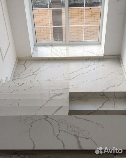 Лестница из кварца под ключ