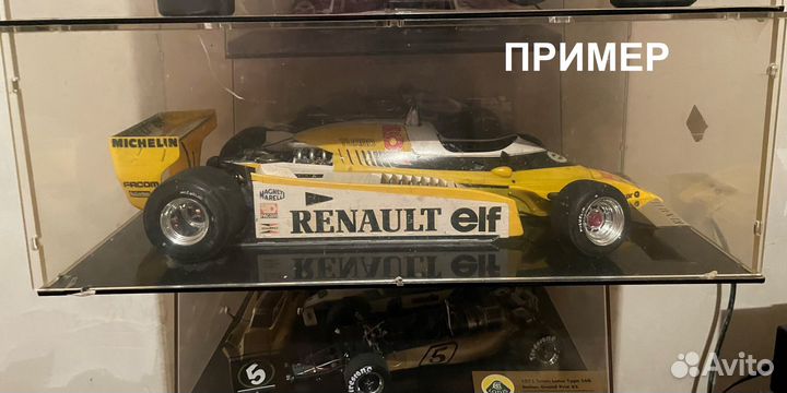 Прозрачный бокс для моделей 1/12