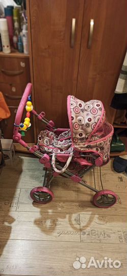 Коляска для пупсов, кукол baby born