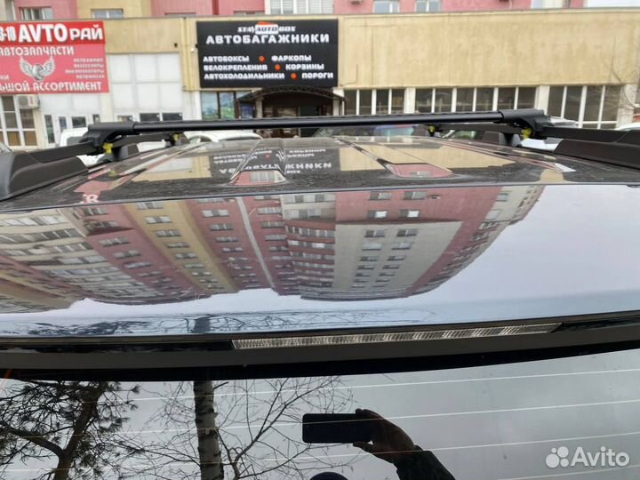 Багажник на рейлинги Turtle Air 1 (черный)