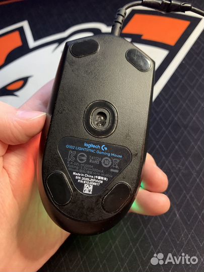 Мышь logitech g102