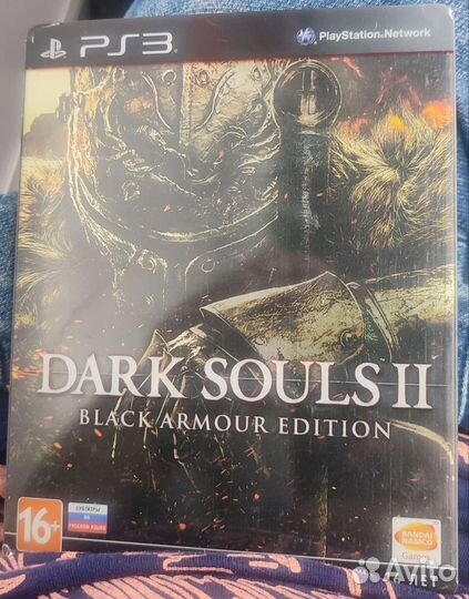 Игра Dark Souls 2 Black Armoured Edition диск PS3