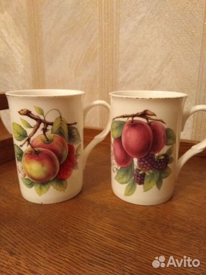 Чашки Cambridge Garden Collection Fine Bone China