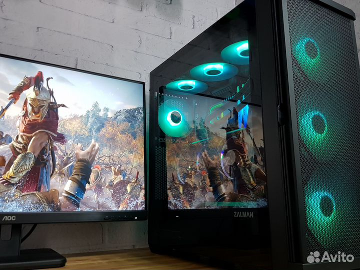 RTX4070 с процессором Ryzen 5 7600X / гарантия