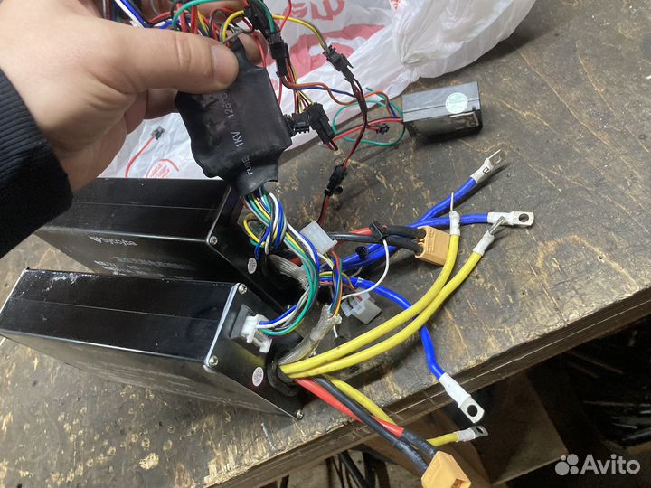 Запчасти для электросамоката syccyba