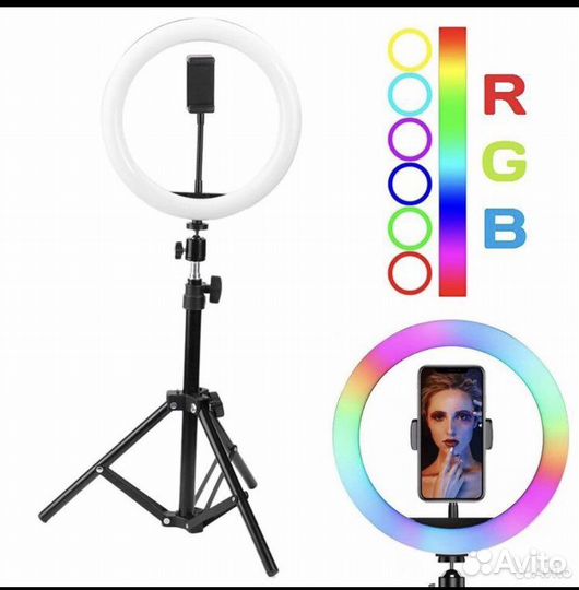 Кольцевая лампа 33 см