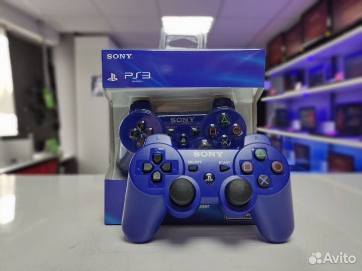 Геймпад PlayStation 3 (синий/беспроводной)
