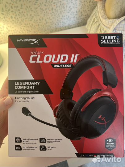 Наушники hyperx cloud 2