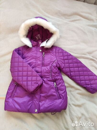 Куртка зимняя новая на 5-6 лет