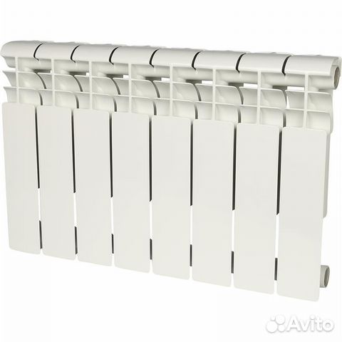 Алюминиевый радиатор Rommer Profi 350, 8 секций