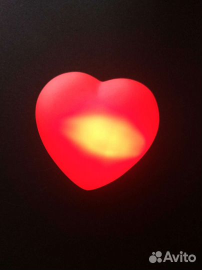 Светильник ночник шкатулка корзинка сердце подарок