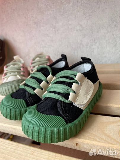 Кеды босоногие детские