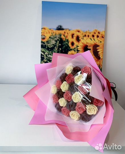 Шоколадные букеты,подарок: воспитателю, учителю