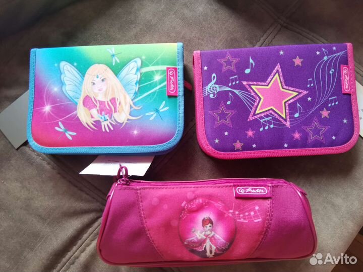 Пенал herlitz, фартук для уроков труда