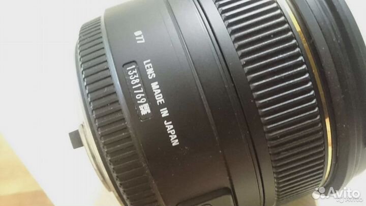 Объектив Sigma 50 mm. 1:1.4 для Nikon