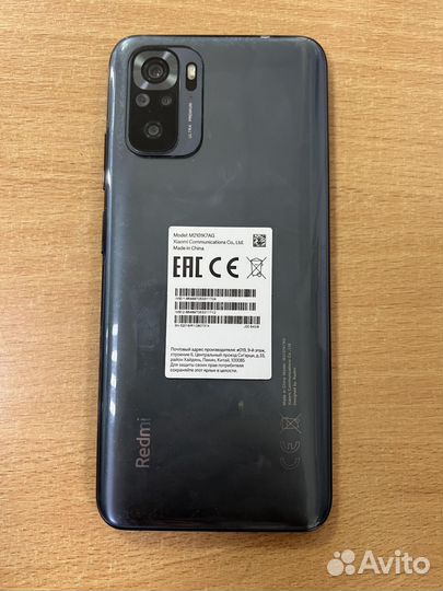 Xiaomi Redmi Note 10, 4/64 ГБ