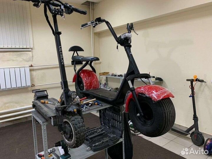 Ремонт электросамокатов, гироскутеров, моноколес