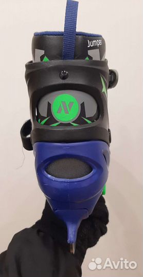 Коньки 34/37 раздвижные детские