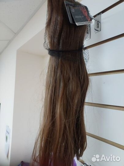 Хвост на заколке