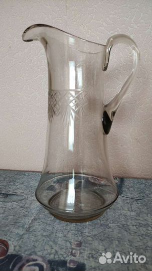 Кувшин стекло СССР