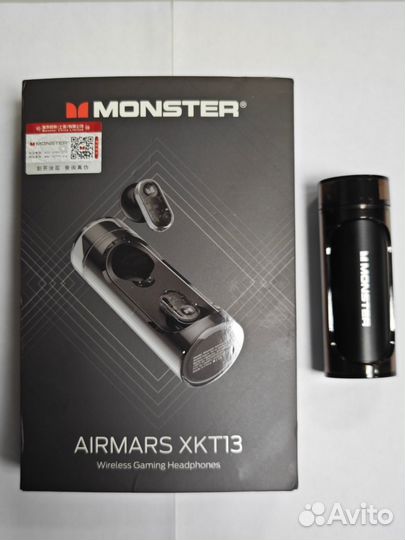 Беспроводные наушники Monster Airmars XKT13