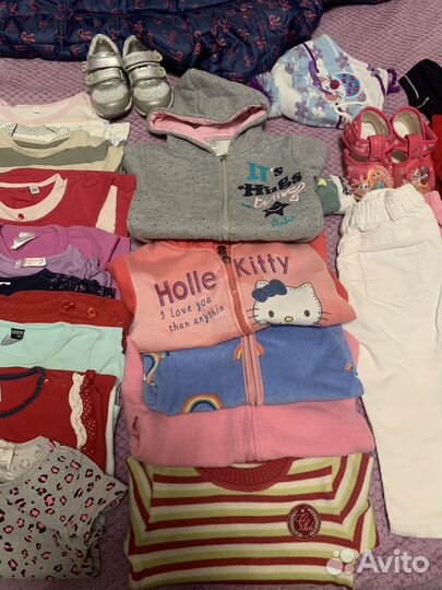 Пакет вещей на девочку