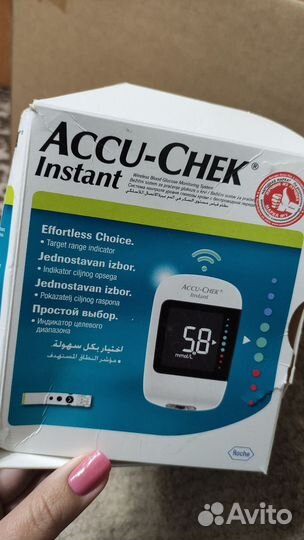 Глюкометр акку чек инстант