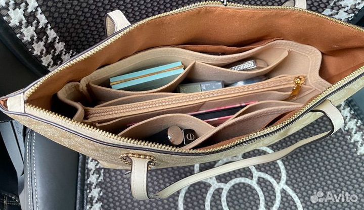 Оригинальная сумка coach Zip Top Tote 30