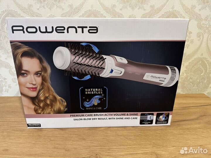 Фен щетка rowenta