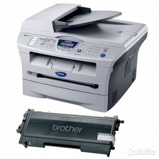 Мфу лаз ч/б б/у Brother mfc-7420r