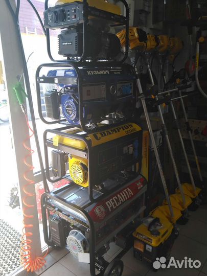 Бензиновый генератор Ресанта бг-6500Э