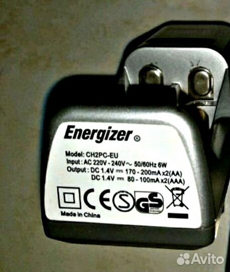 Зарядное устройство Energizer