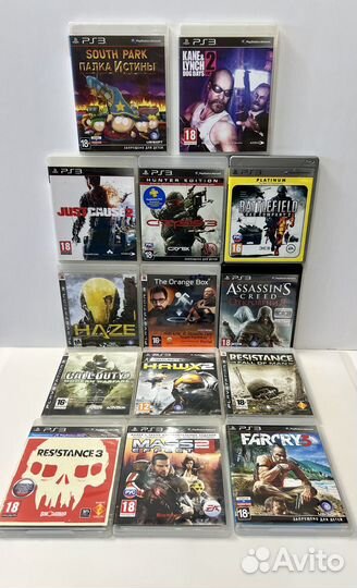 Лицензионные диски для Playstation 3