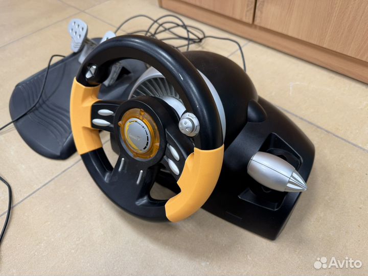 Игровой руль genius speed wheel 3