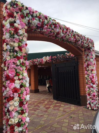 Аренда свадебной арки и украшений