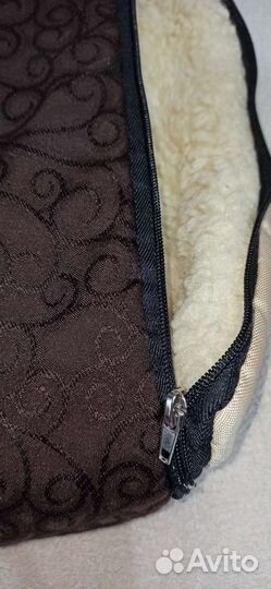 Конверт зимний на овчине в санки или коляску