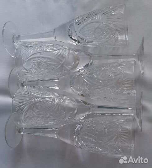 Стопки хрусталь СССР