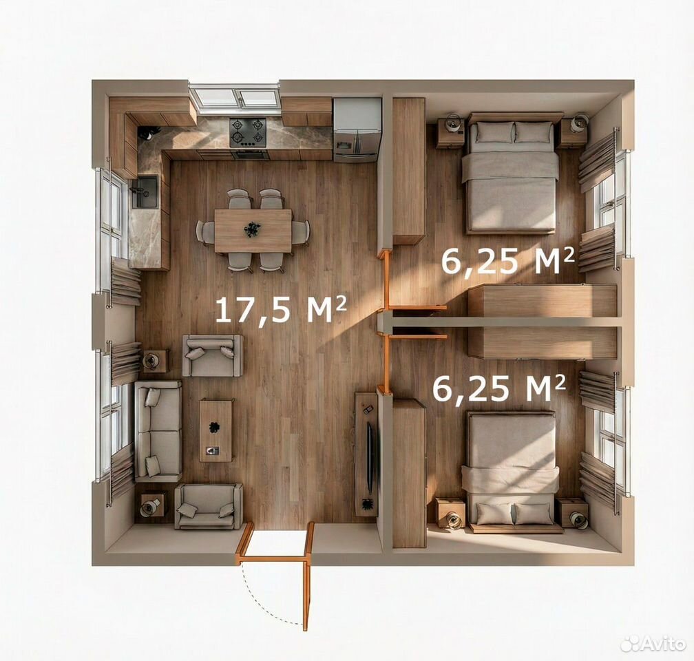 Модульный дом COMFORT - Вид 2
