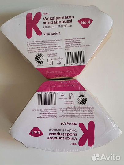 Фильтры одноразовые для кофе